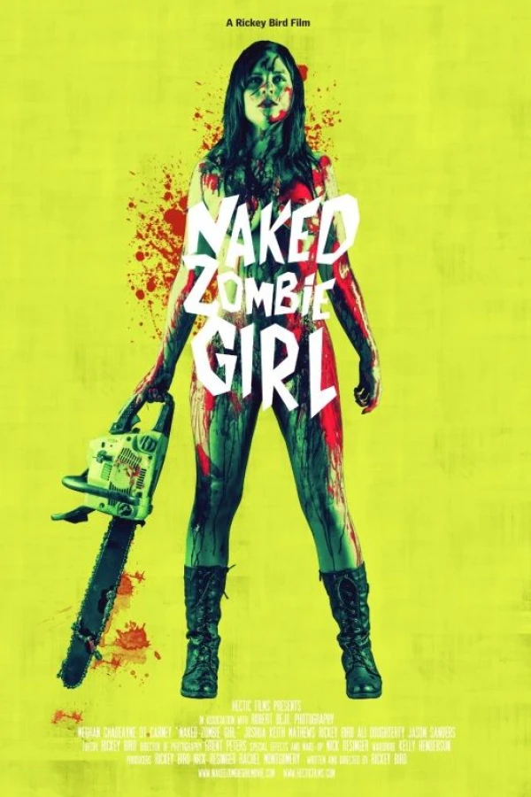Naked Zombie Girl Poster