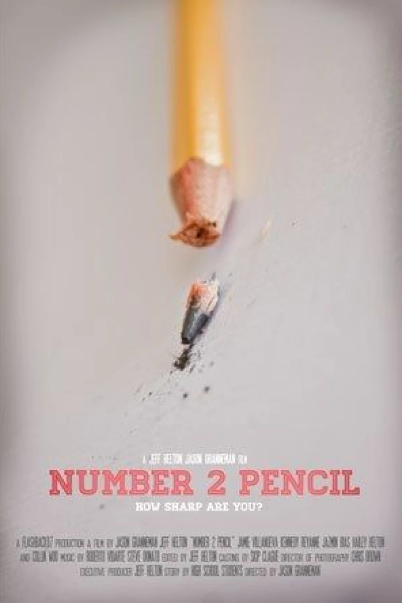 Number 2 Pencil Poster