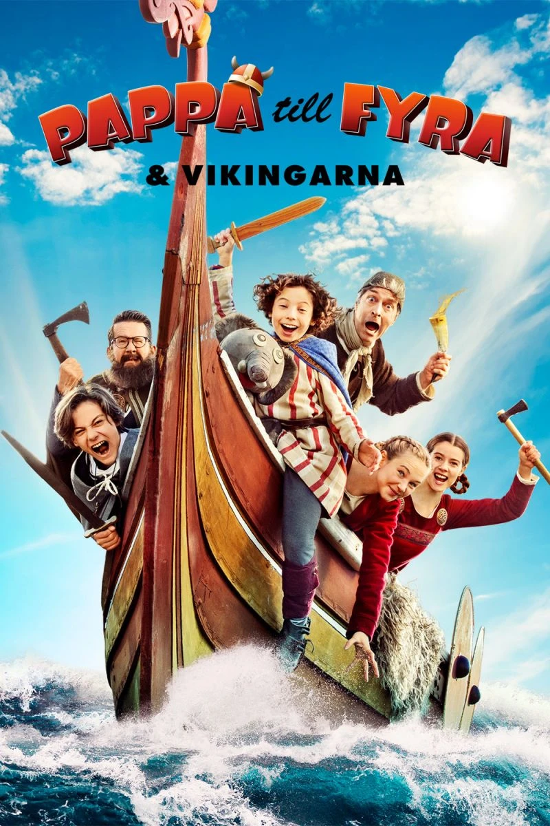 Pappa till Fyra Vikingarna Poster