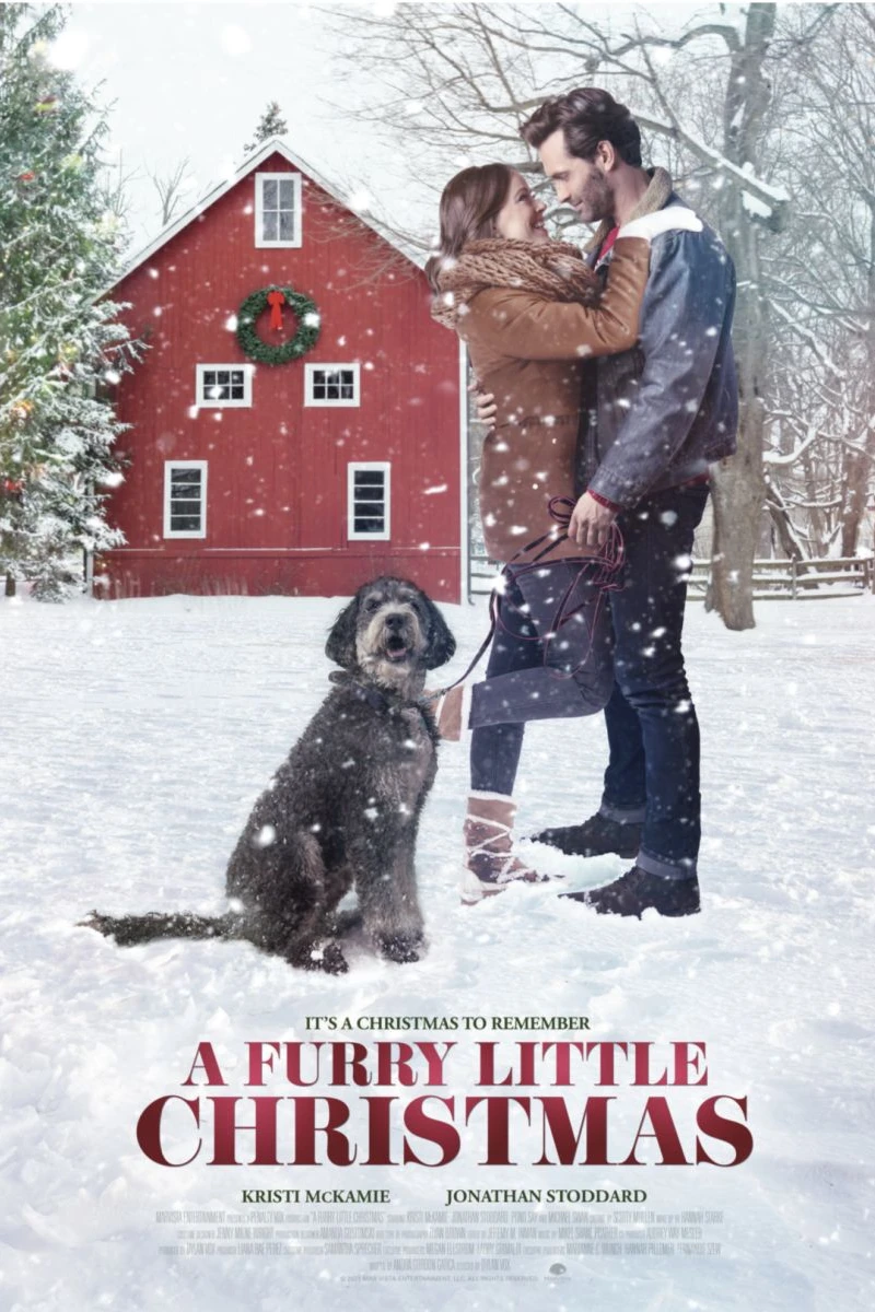 Furry Little Christmas Poster