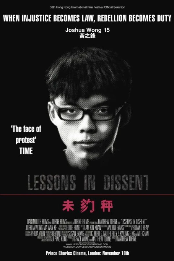 Lessons in Dissent Poster