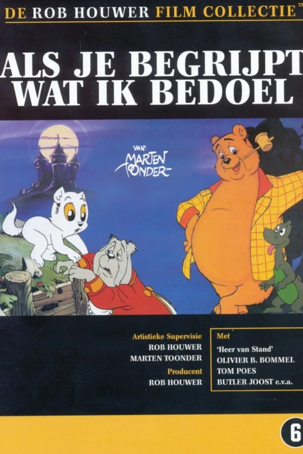 Dexter the Dragon Bumble the Bear Poster