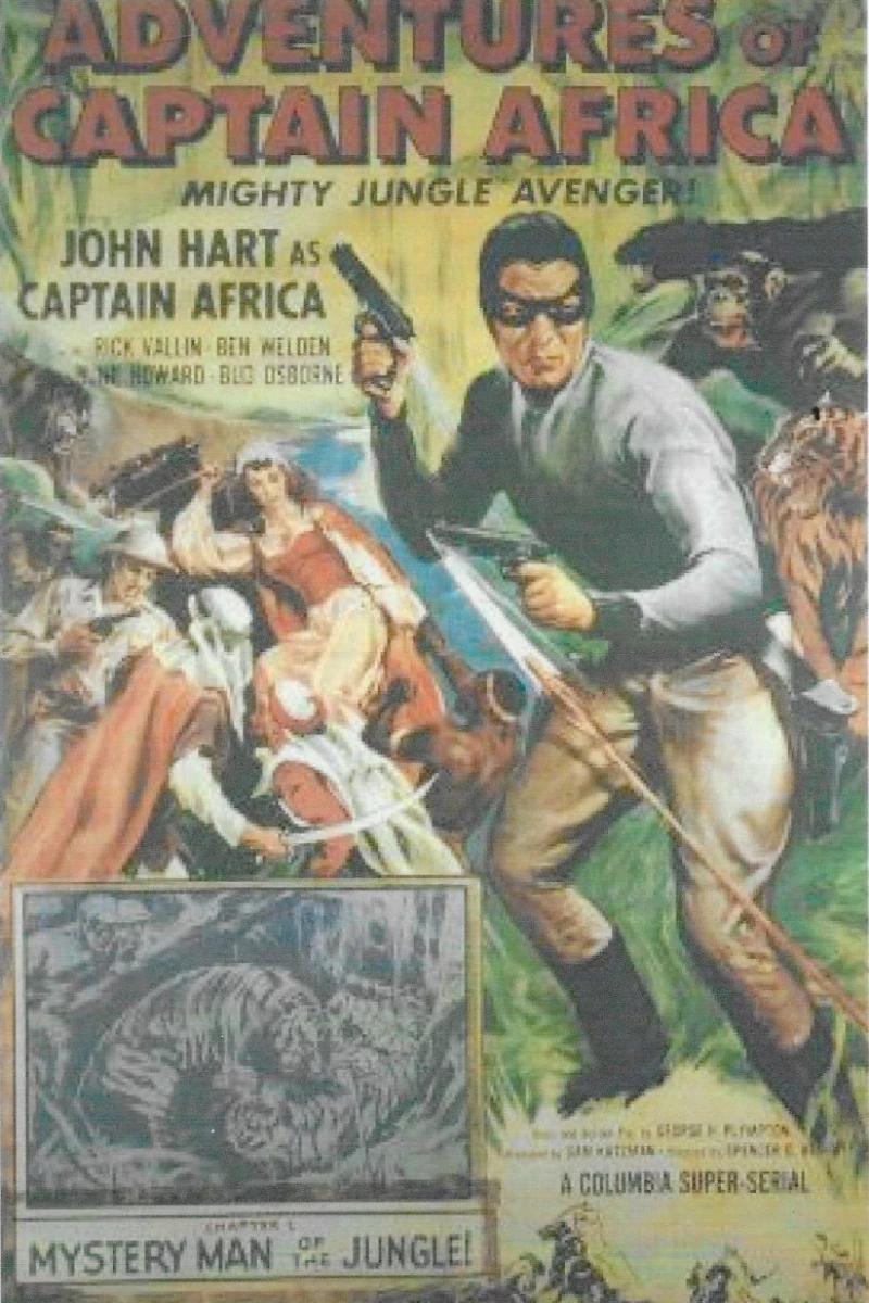 Adventures of Captain Africa, Mighty Jungle Avenger! Poster