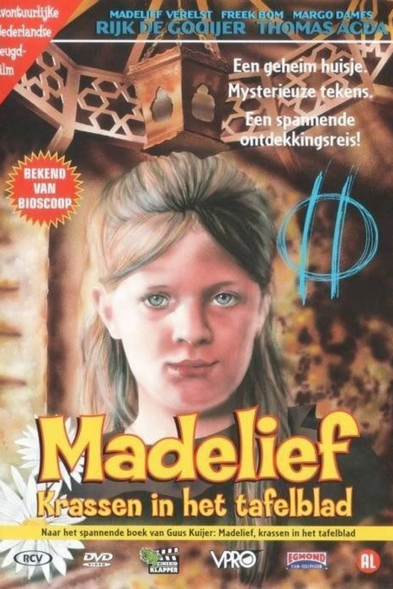 Madelief: Krassen in het tafelblad Poster