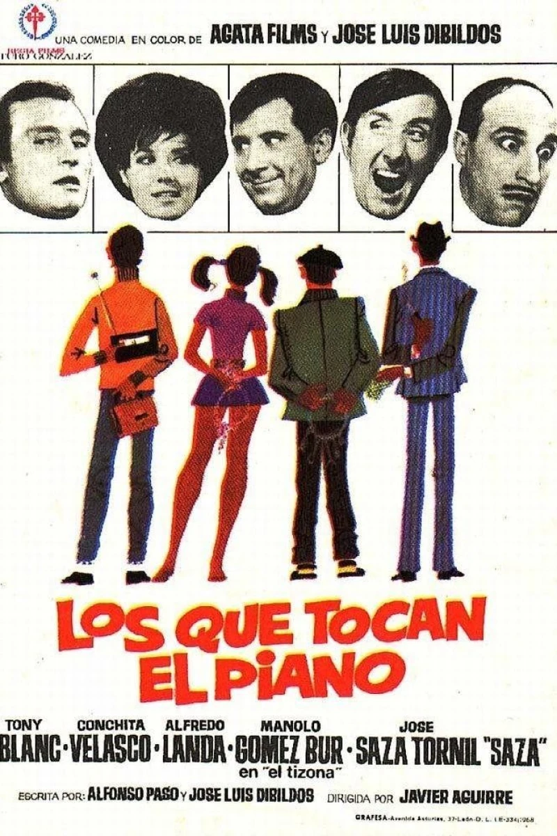 Los que tocan el piano Poster