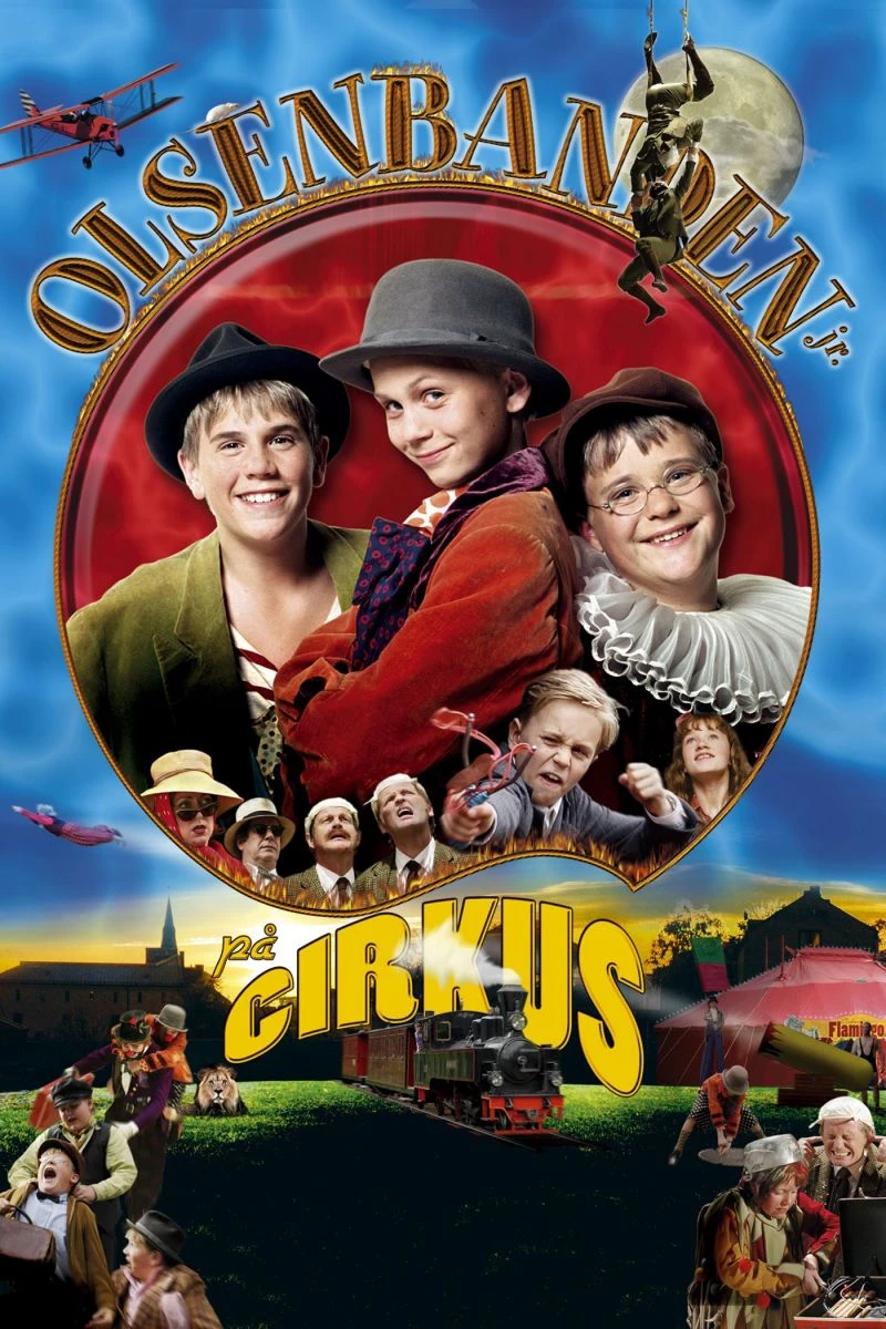 Olsenbanden jr. på cirkus Poster