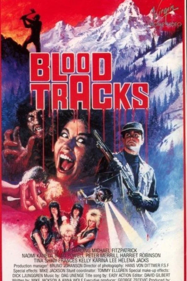 Blood Tracks Poster