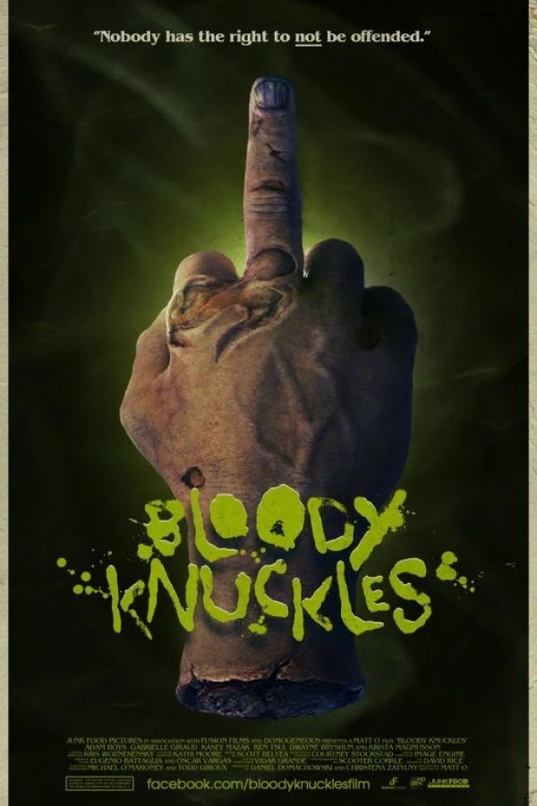 Bloody Knuckles Poster