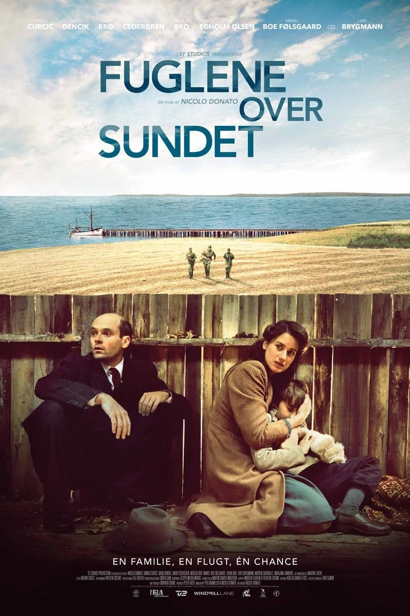 Flykten över sundet Poster