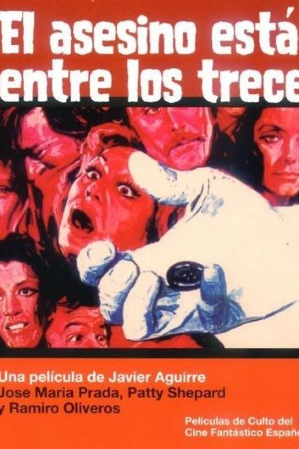 El asesino está entre los trece Poster