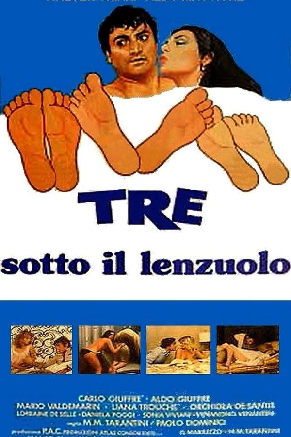 Tre sotto il lenzuolo Poster