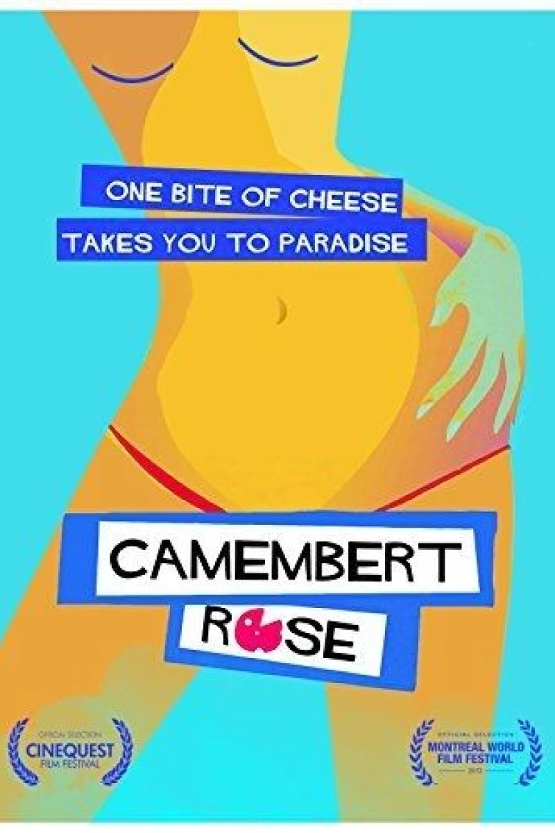 Camembert Rose Poster