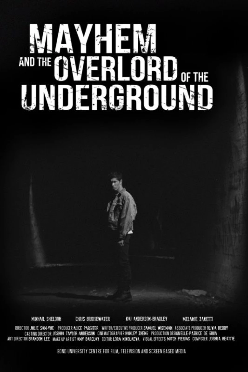 Mayhem and the Overlord of the Underground Poster