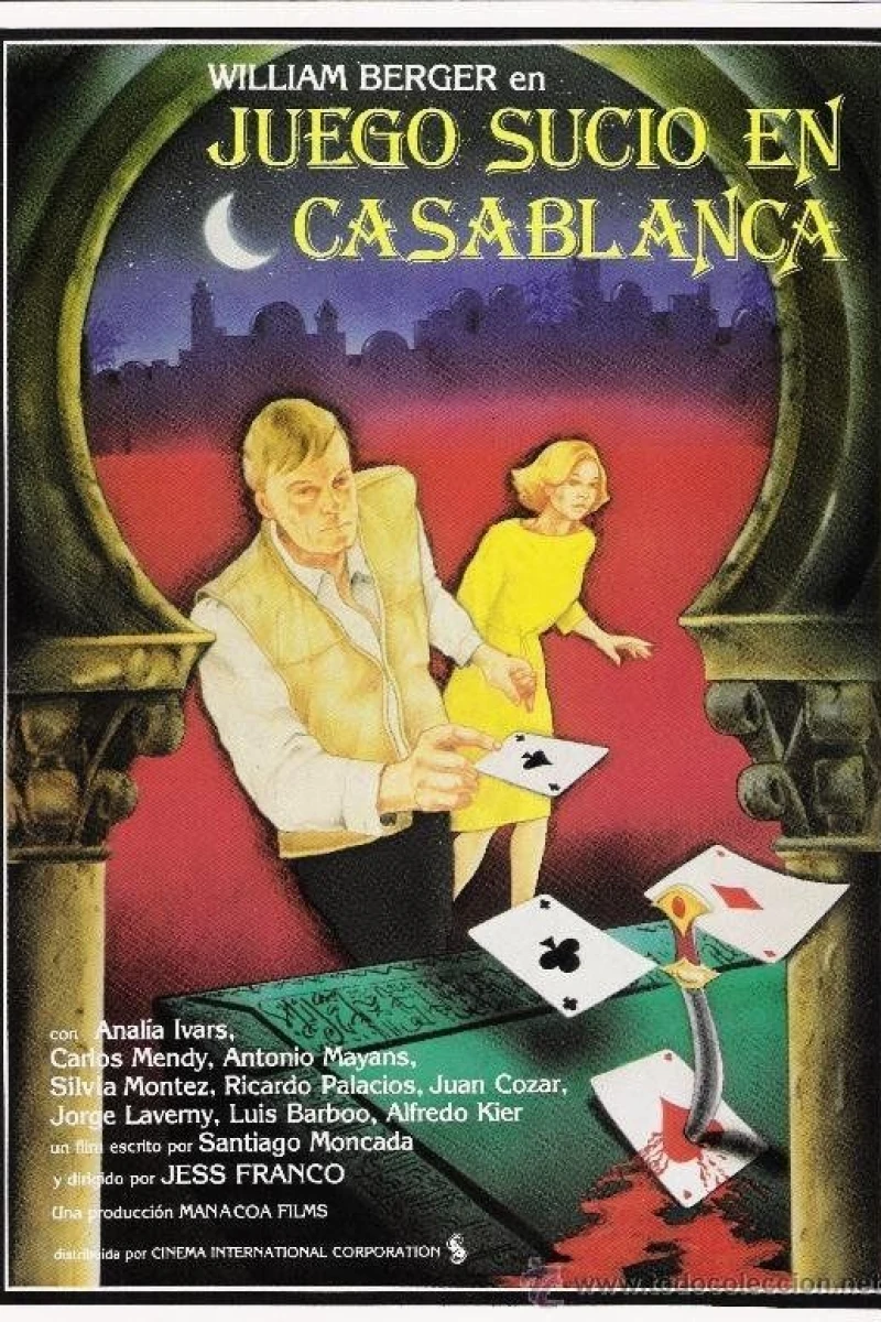 Dirty Game in Casablanca Poster