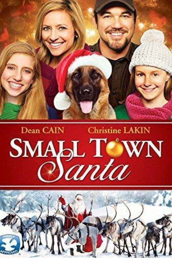 Small Town Santa Poster