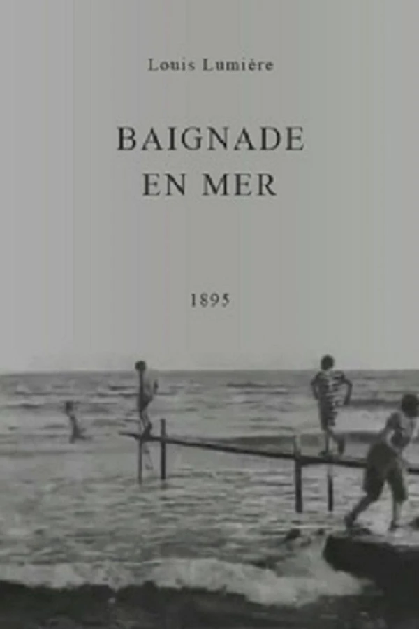 Baignade en mer Poster