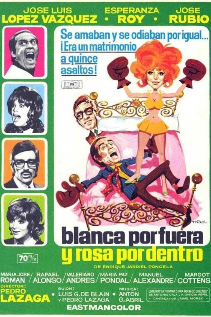 Blanca por fuera y Rosa por dentro Poster