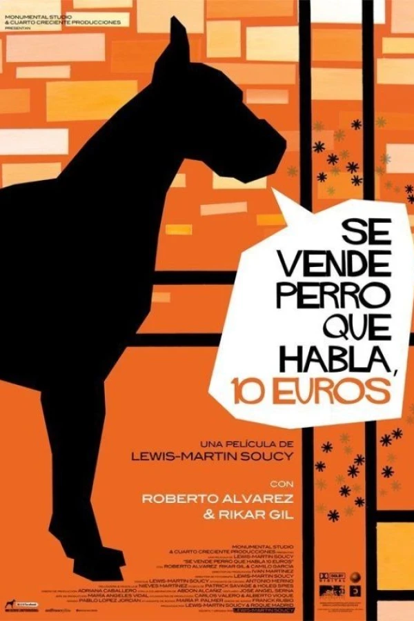 Se vende perro que habla, 10 euros Poster