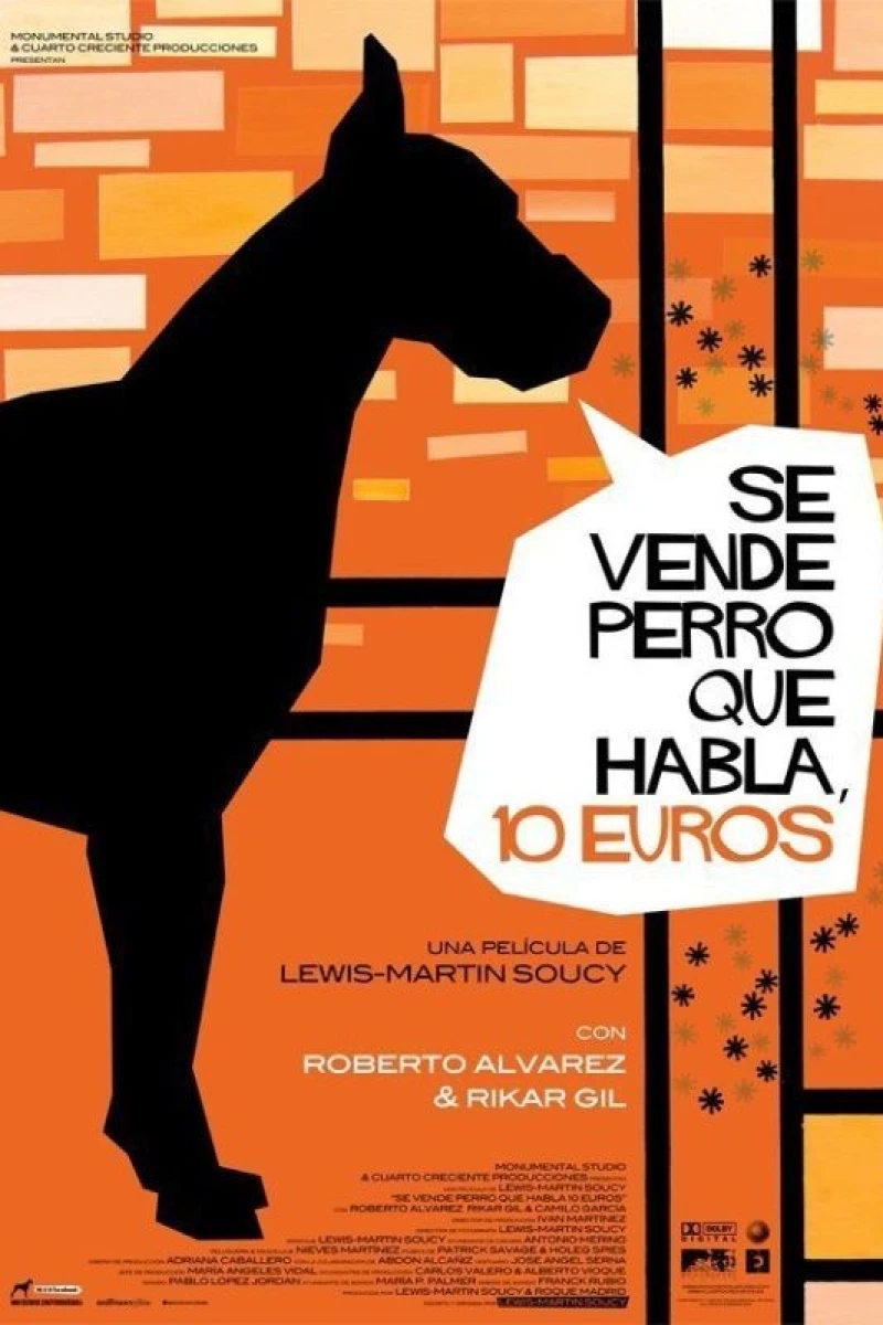 Se vende perro que habla, 10 euros Poster