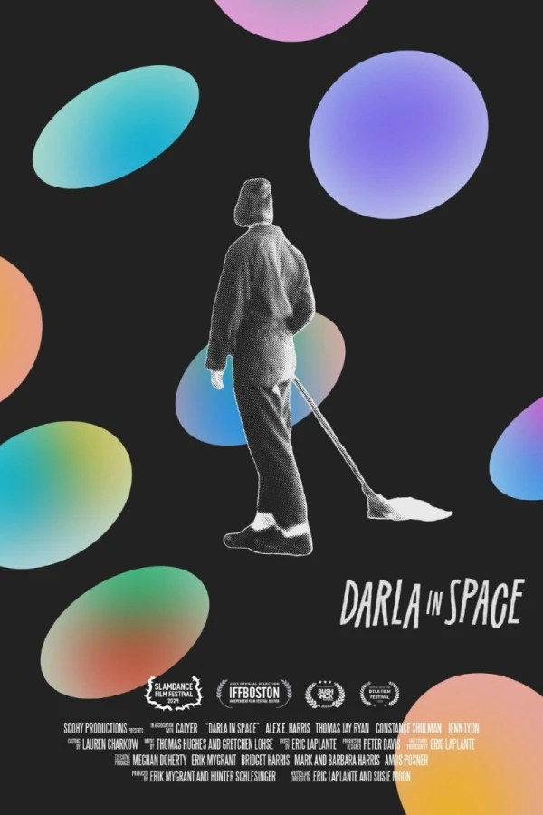 Darla in Space Poster