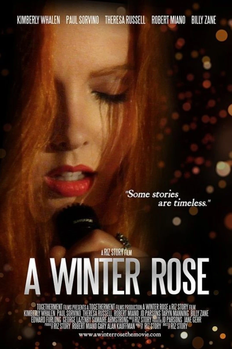 A Winter Rose Poster