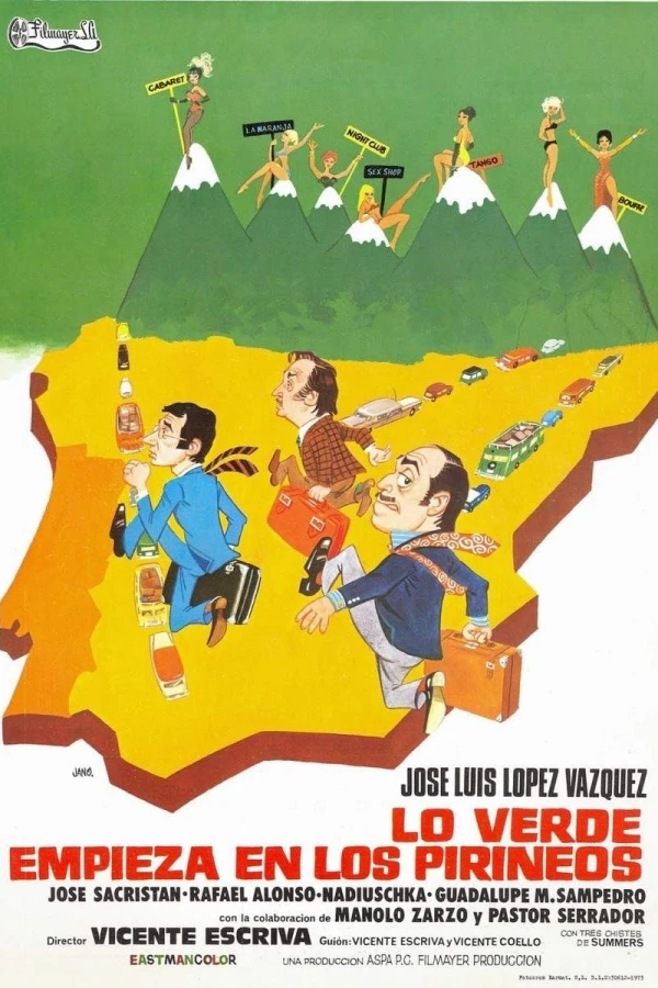 Smut Starts at the Pyrenees Poster