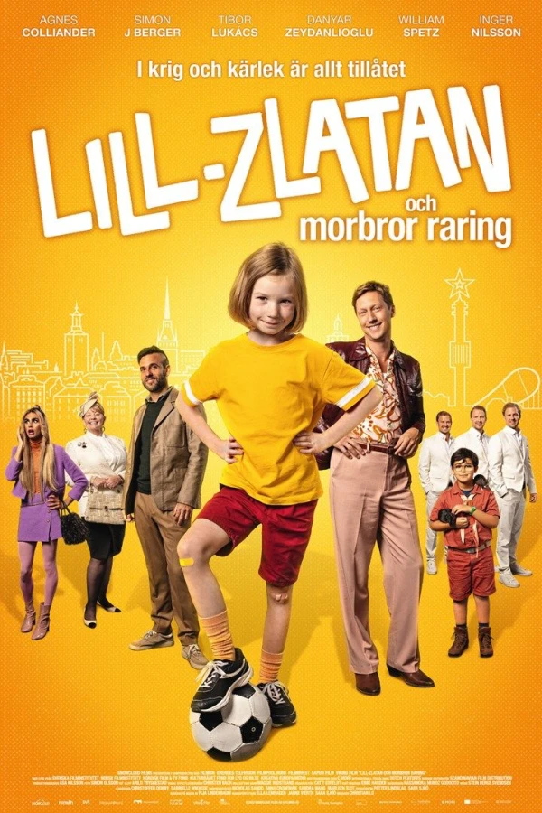 Lill-Zlatan och morbror Raring Poster