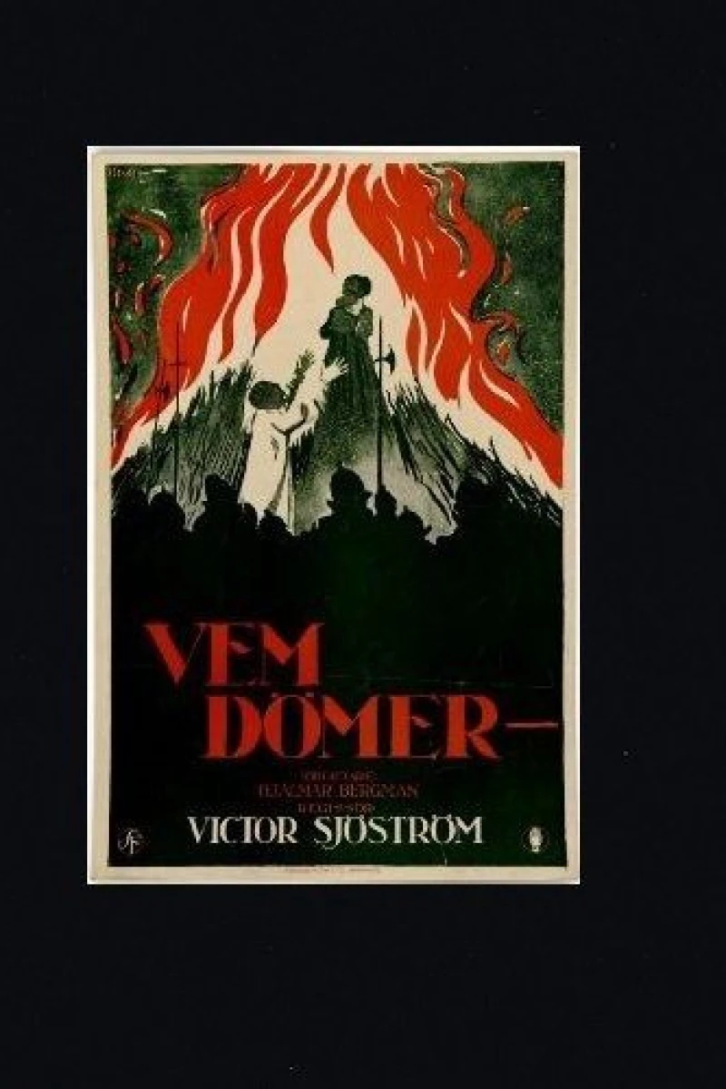 Vem dömer? Poster