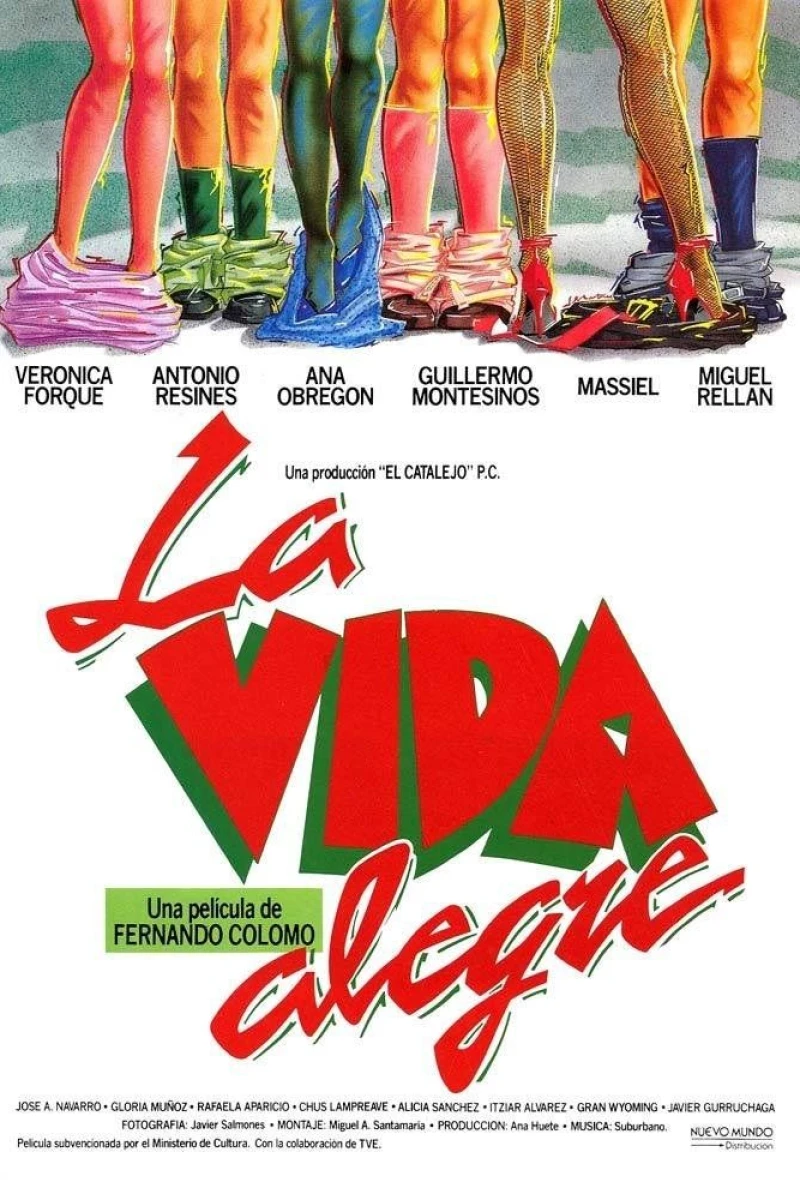 La vida alegre Poster