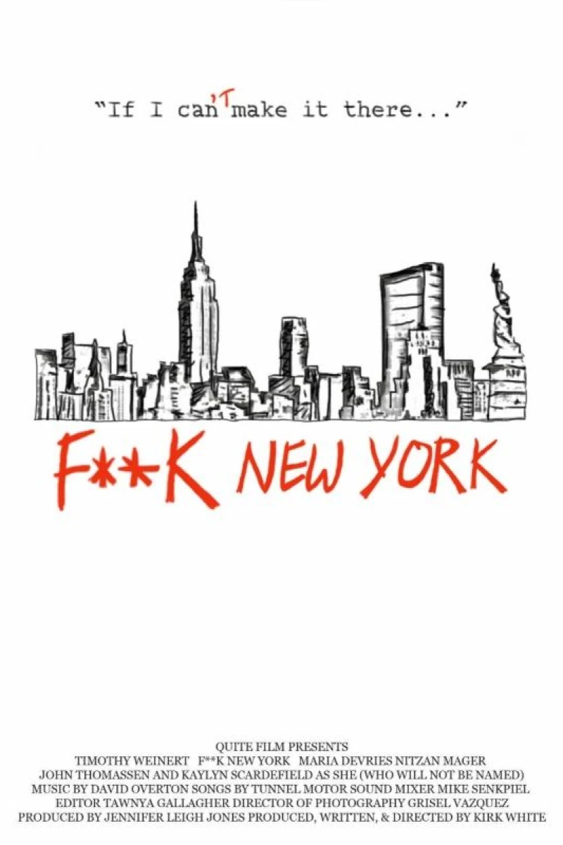 F k New York Poster