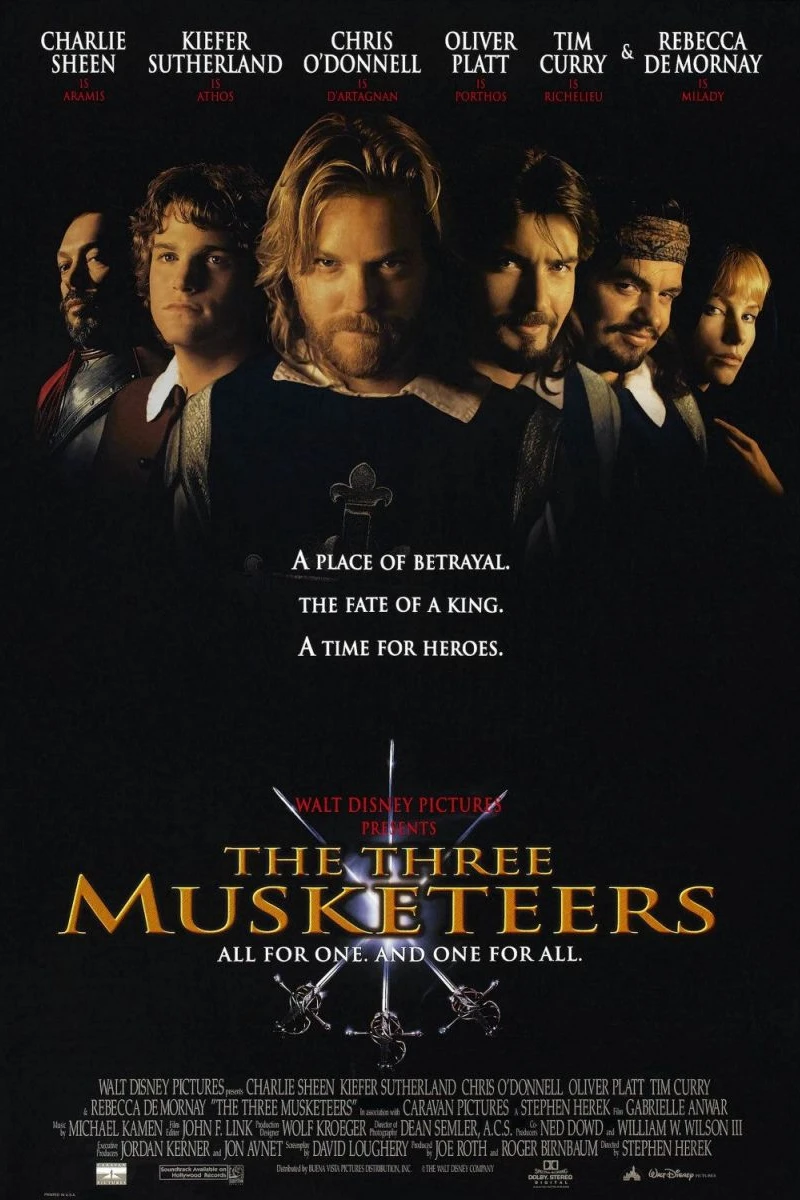 De tre musketörerna Poster