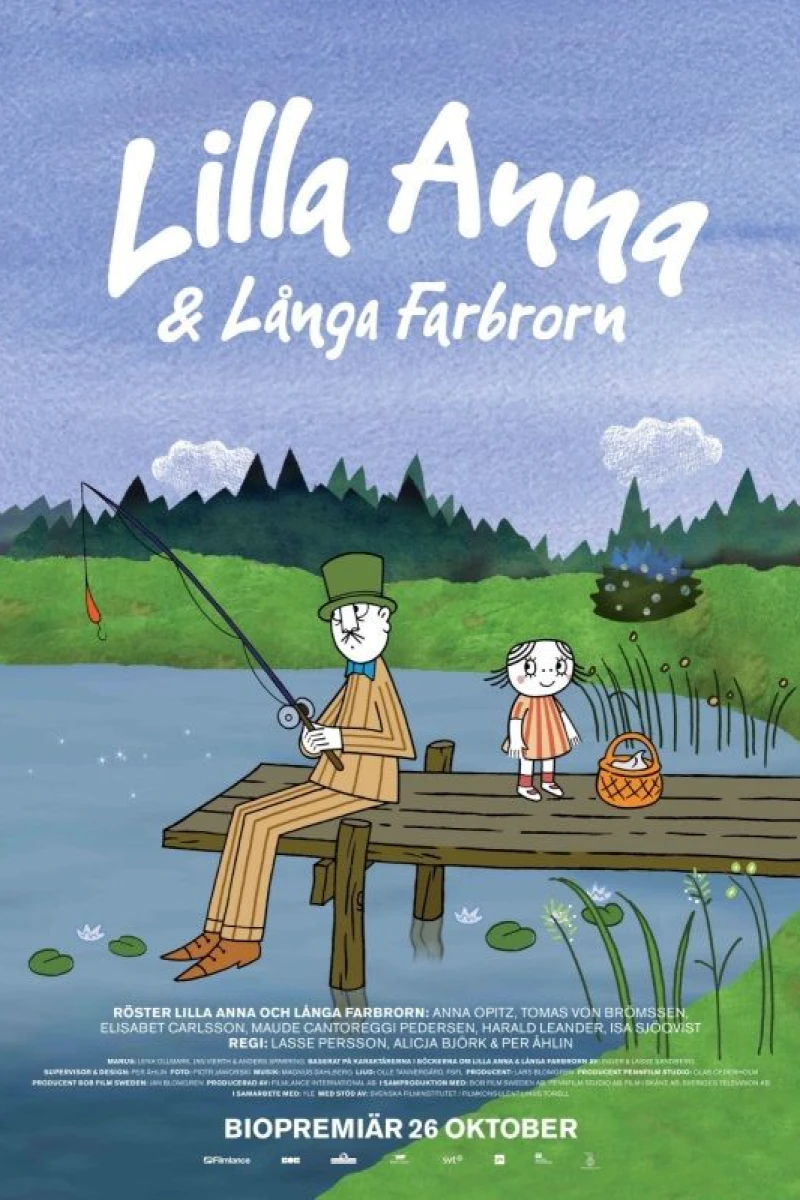 Lilla Anna och Långa farbrorn Poster