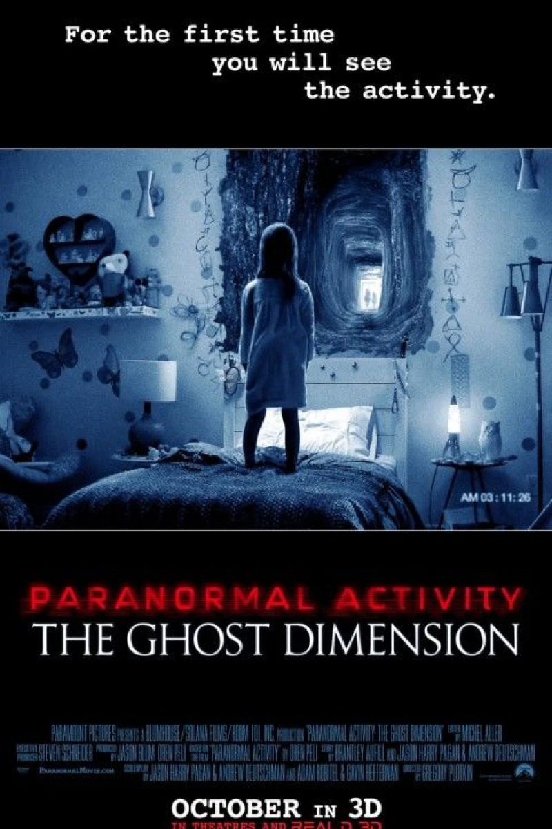 Paranormal Activity: The Ghost Dimension Poster