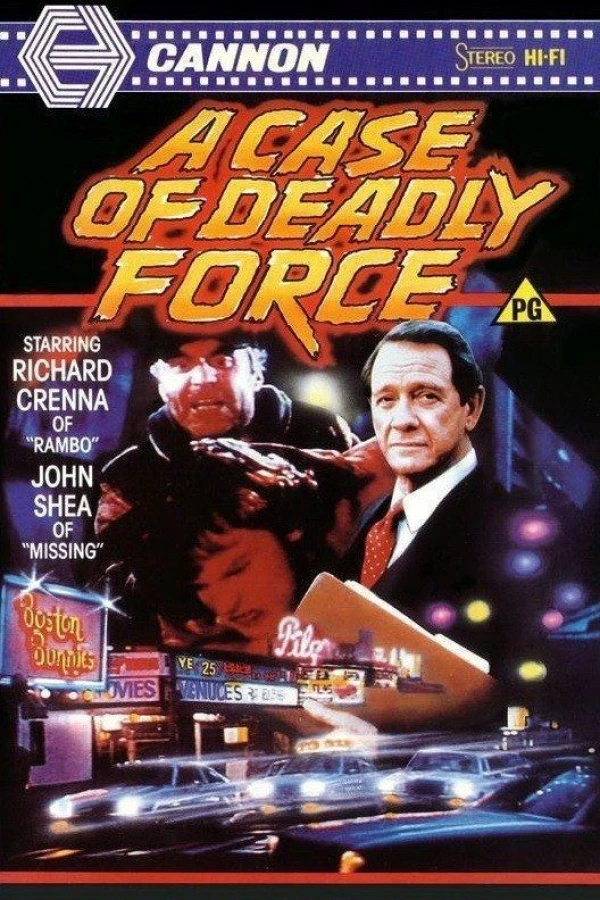 A Case of Deadly Force Poster