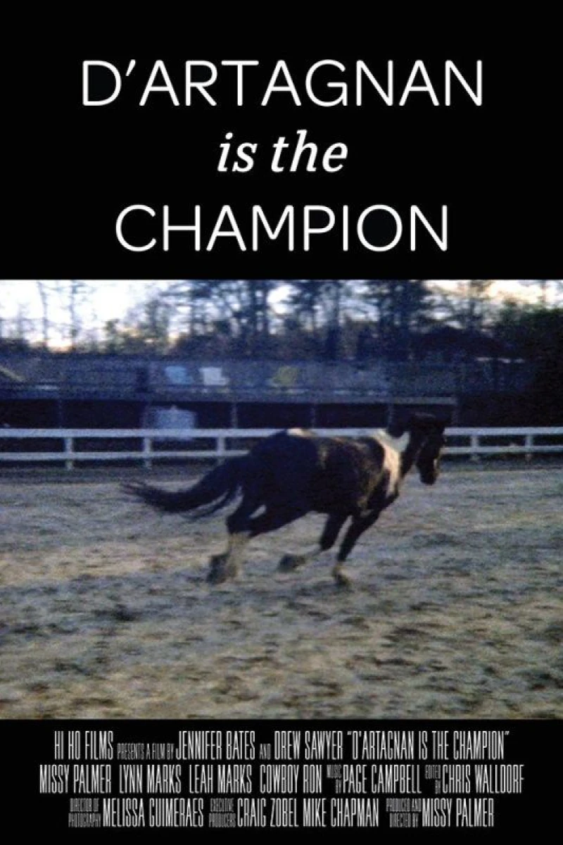 D'artagnan is the Champion Poster