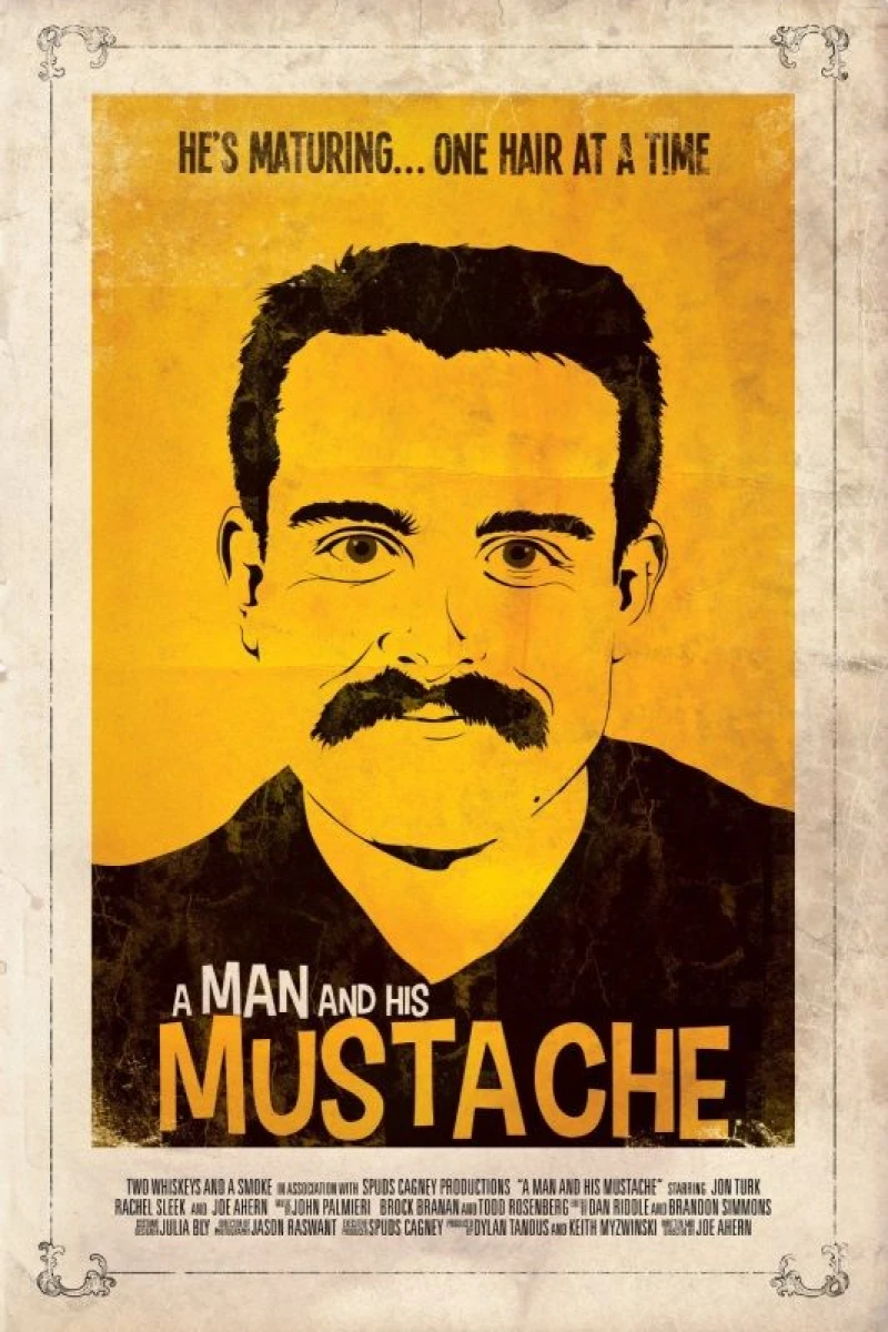 A Man and His Mustache Poster