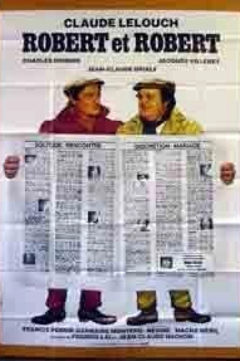 Robert et Robert Poster