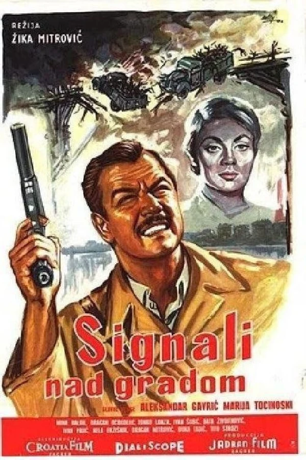 Signal Over the City Poster