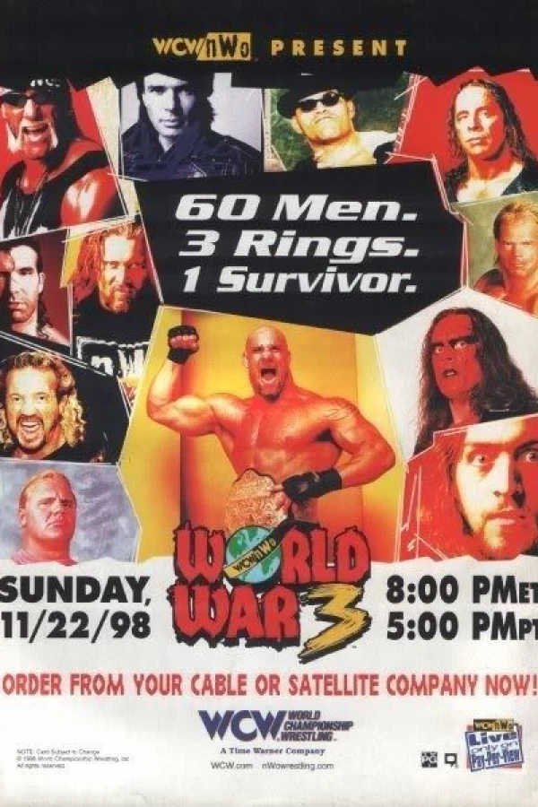 WCW/NWO World War 3 Poster