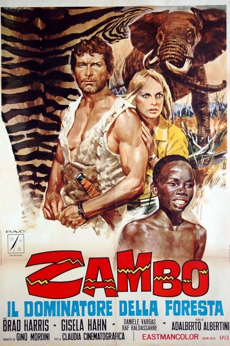 Zambo, King of the Jungle Poster