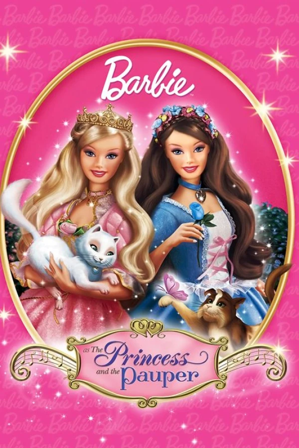 Barbie som prinsessan och tiggarflickan Poster