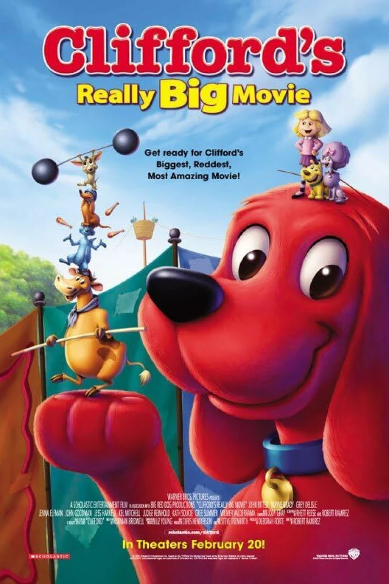 Cliffords riktigt stora film Poster