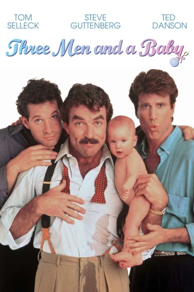 Tre män och en baby