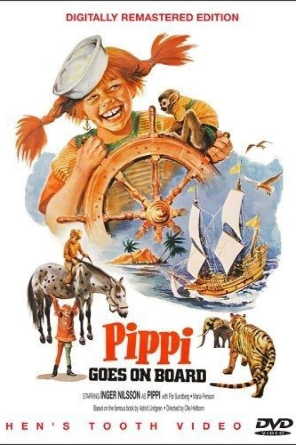 Här kommer Pippi Långstrump Poster