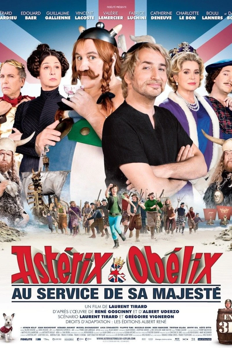 Astérix Obélix och britterna Poster