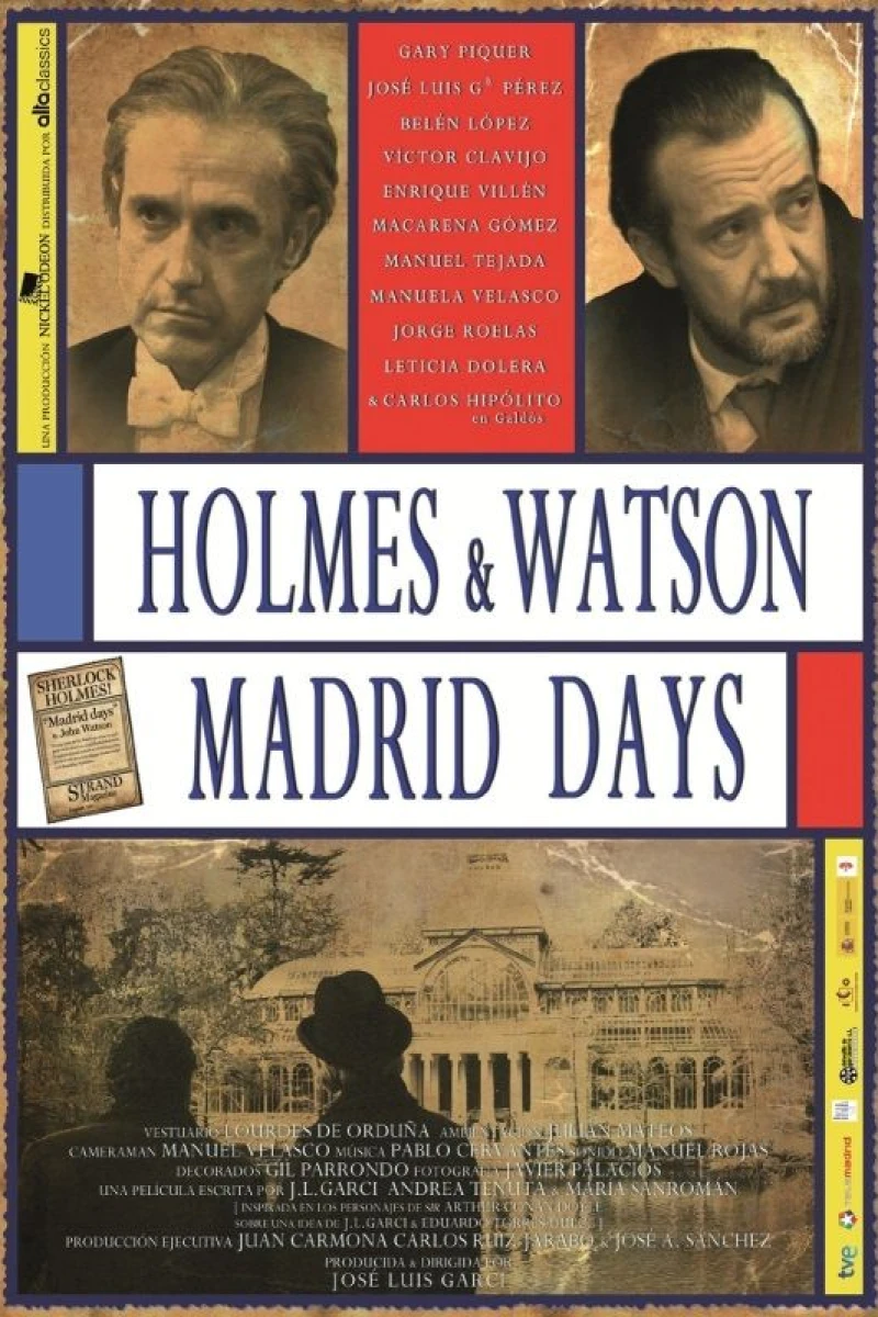 Holmes Watson. Madrid Days Poster