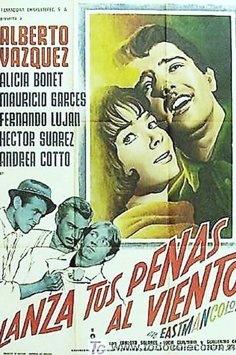 Lanza tus penas al viento Poster