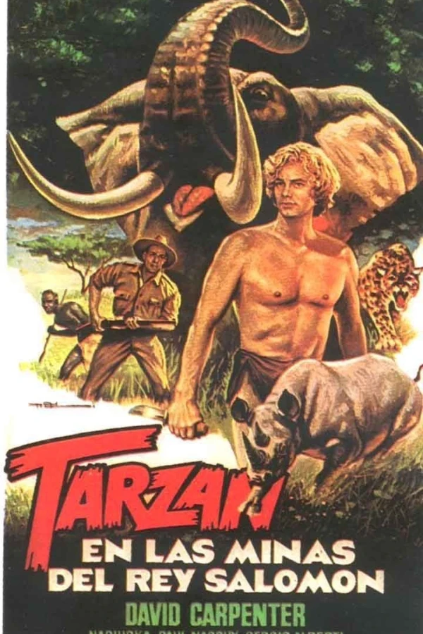 Tarzán en las minas del rey Salomón Poster