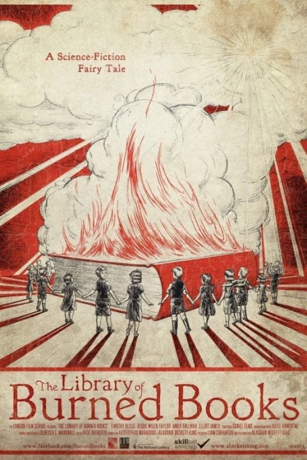 The Library of Burned Books Poster