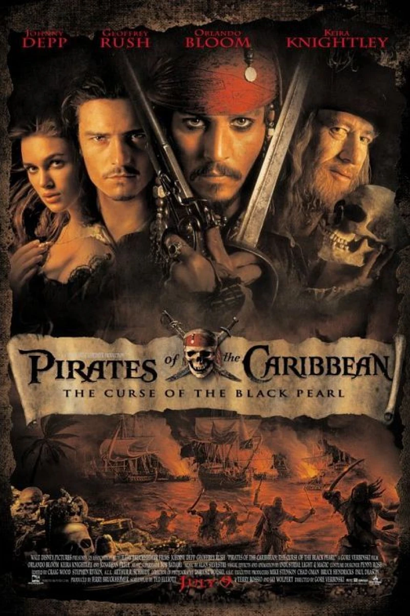 Pirates of the Caribbean Svarta Pärlans förbannelse Poster